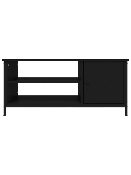 TV skříňka černá 100 x 40 x 45 cm kompozitní dřevo