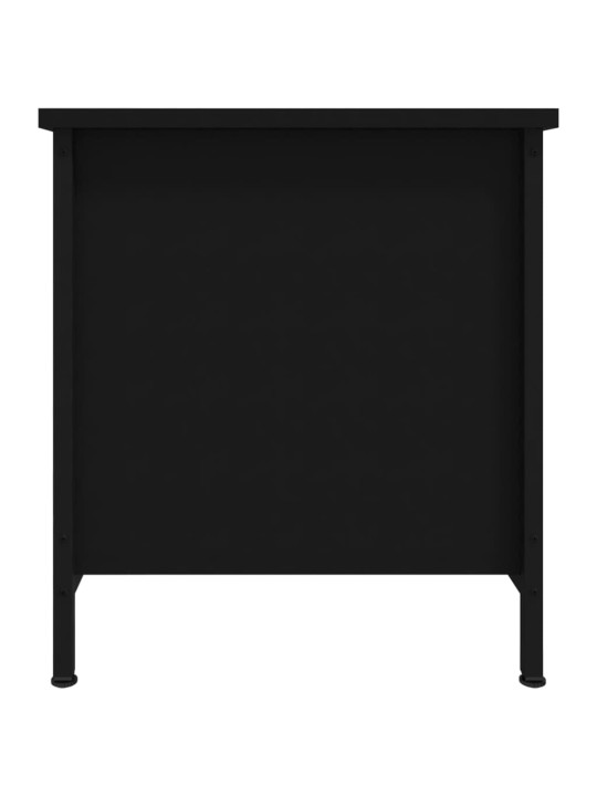 TV skříňka černá 100 x 40 x 45 cm kompozitní dřevo