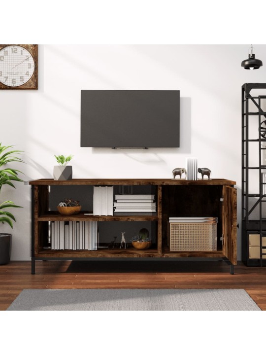 TV skříňka kouřový dub 100 x 40 x 45 cm kompozitní dřevo