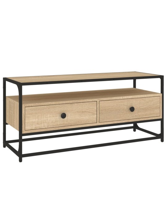 TV skříňka dub sonoma 100 x 35 x 45 cm kompozitní dřevo