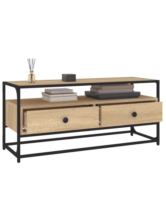 TV skříňka dub sonoma 100 x 35 x 45 cm kompozitní dřevo