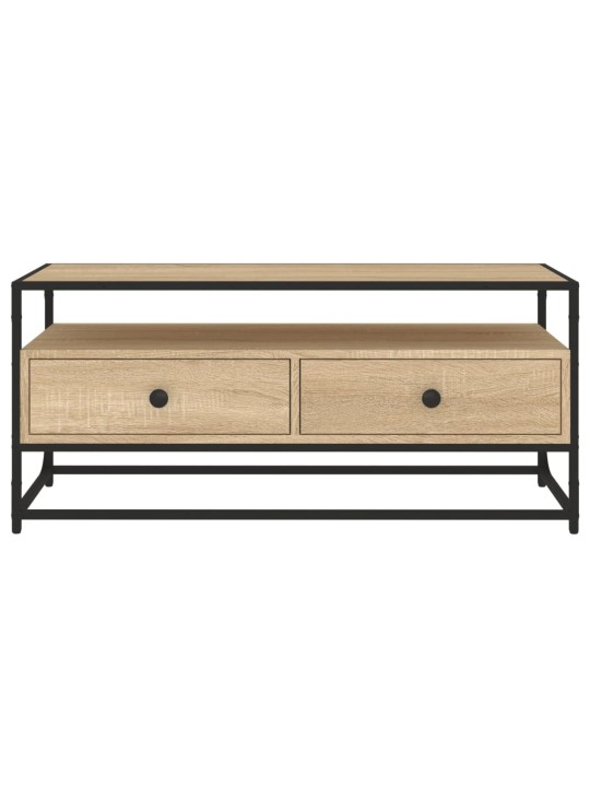 TV skříňka dub sonoma 100 x 35 x 45 cm kompozitní dřevo