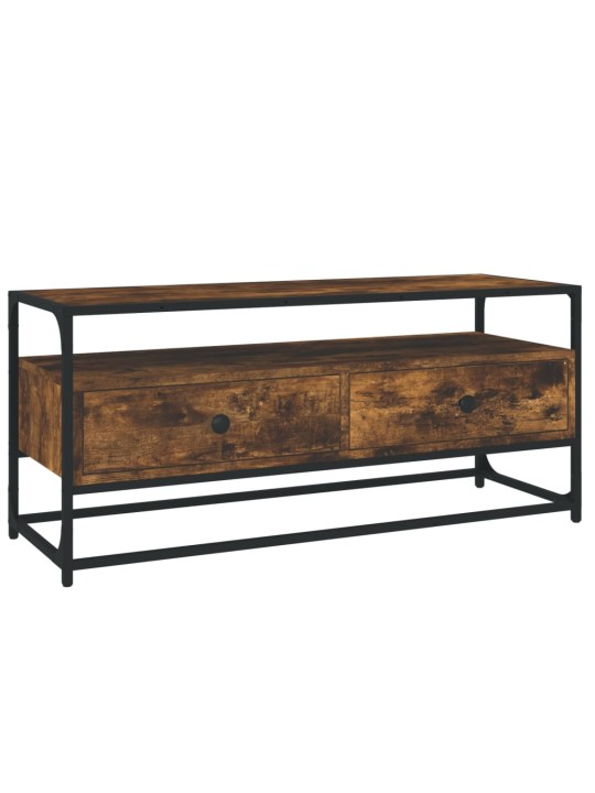 TV skříňka kouřový dub 100 x 35 x 45 cm kompozitní dřevo