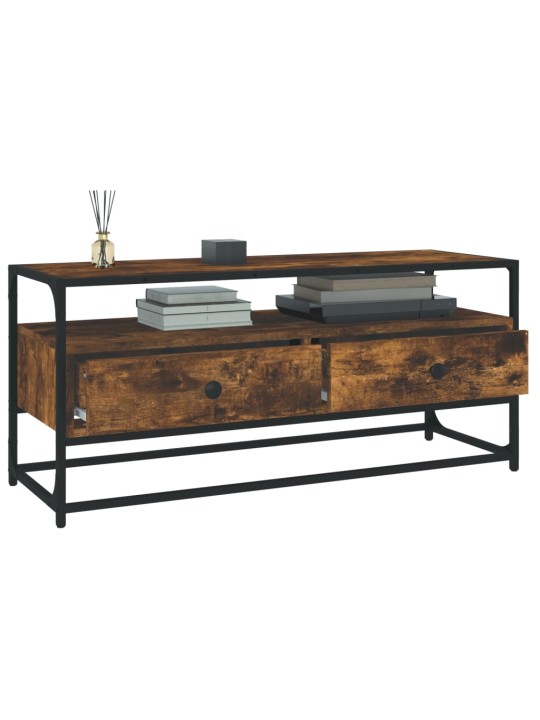 TV skříňka kouřový dub 100 x 35 x 45 cm kompozitní dřevo