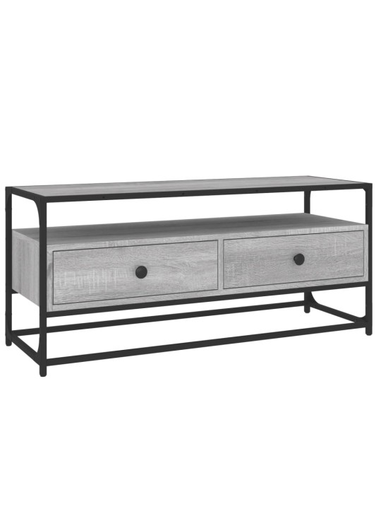 TV skříňka šedá sonoma 100 x 35 x 45 cm kompozitní dřevo