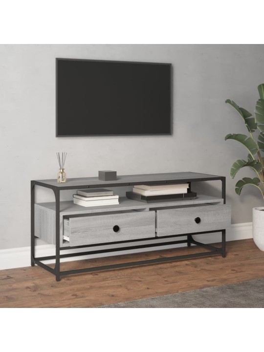 TV skříňka šedá sonoma 100 x 35 x 45 cm kompozitní dřevo