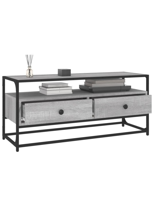 TV skříňka šedá sonoma 100 x 35 x 45 cm kompozitní dřevo