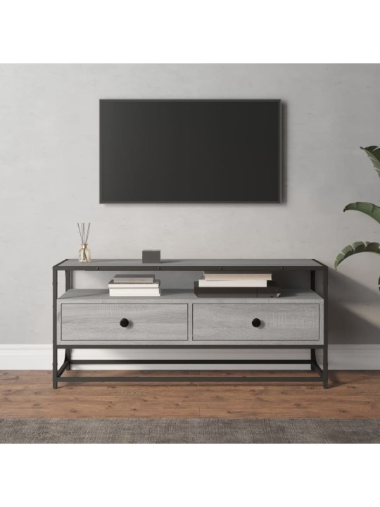 TV skříňka šedá sonoma 100 x 35 x 45 cm kompozitní dřevo