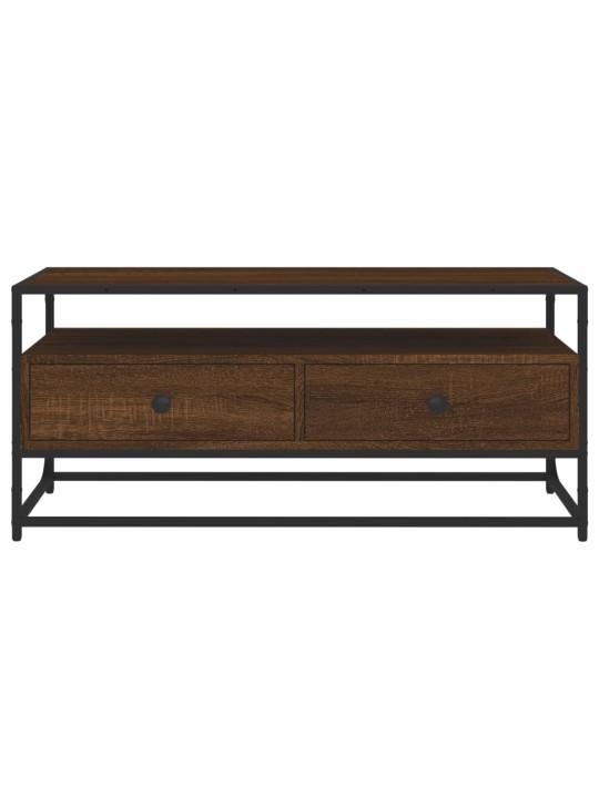 TV skříňka hnědý dub 100 x 35 x 45 cm kompozitní dřevo