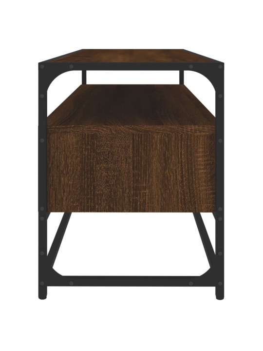 TV skříňka hnědý dub 100 x 35 x 45 cm kompozitní dřevo