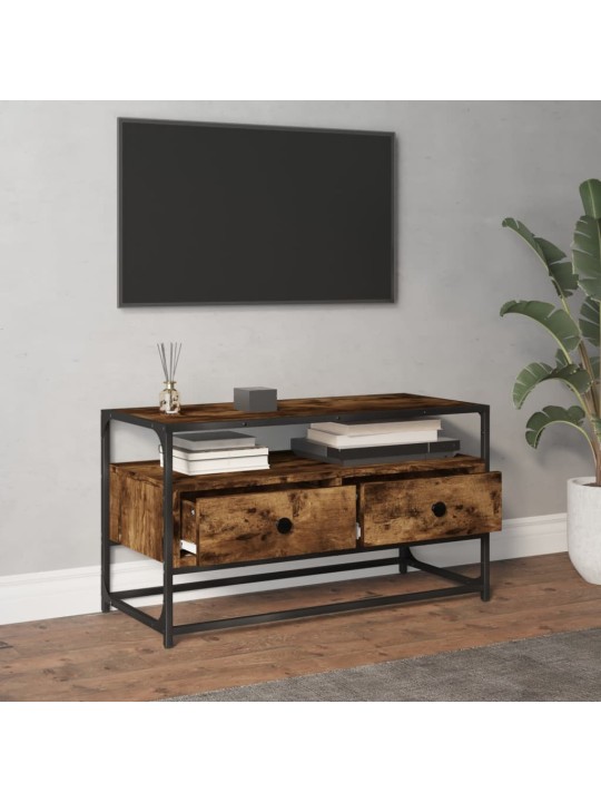 TV skříňka kouřový dub 80 x 35 x 45 cm kompozitní dřevo