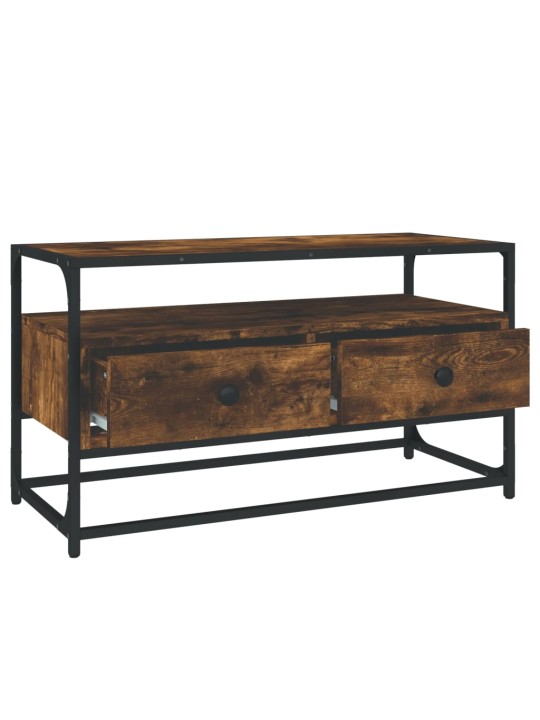 TV skříňka kouřový dub 80 x 35 x 45 cm kompozitní dřevo