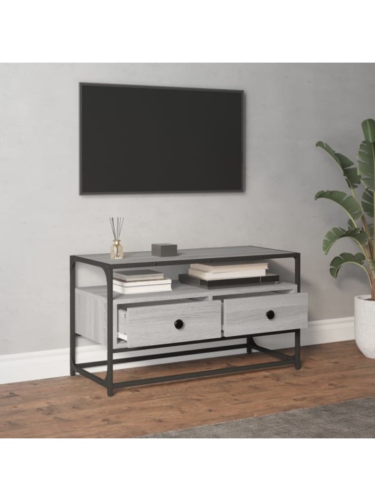 TV skříňka šedá sonoma 80 x 35 x 45 cm kompozitní dřevo
