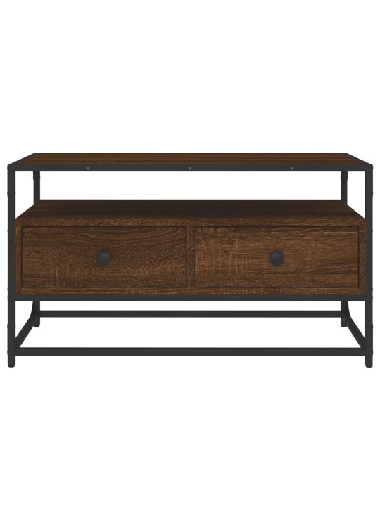 TV skříňka hnědý dub 80 x 35 x 45 cm kompozitní dřevo