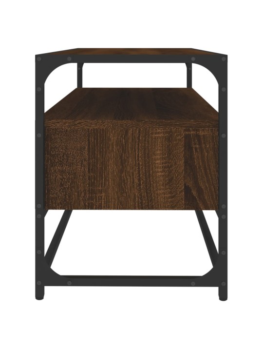 TV skříňka hnědý dub 80 x 35 x 45 cm kompozitní dřevo