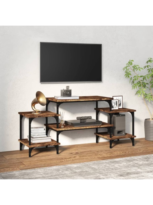 TV skříňka kouřový dub 117 x 35 x 52 cm kompozitní dřevo