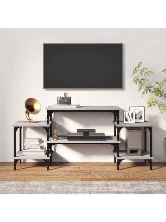 TV skříňka šedá sonoma 117 x 35 x 52 cm kompozitní dřevo