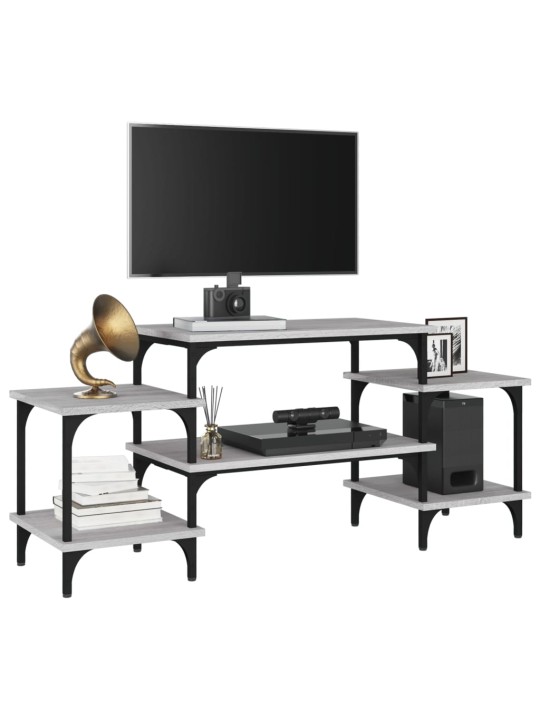 TV skříňka šedá sonoma 117 x 35 x 52 cm kompozitní dřevo