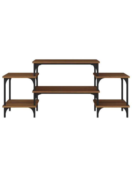 TV skříňka hnědý dub 117 x 35 x 52 cm kompozitní dřevo
