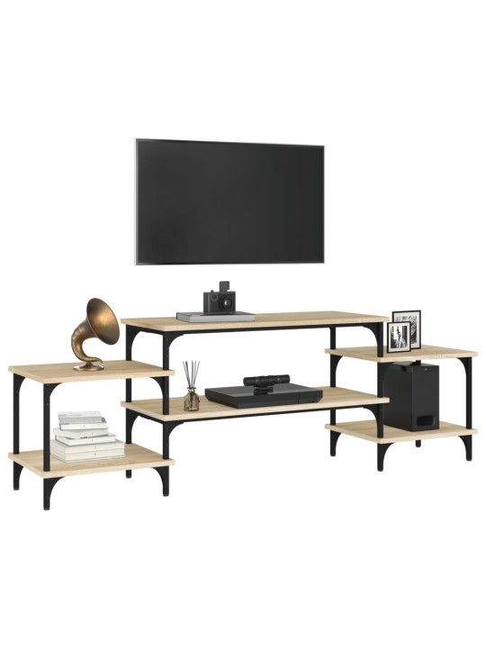 TV skříňka dub sonoma 157 x 35 x 52 cm kompozitní dřevo