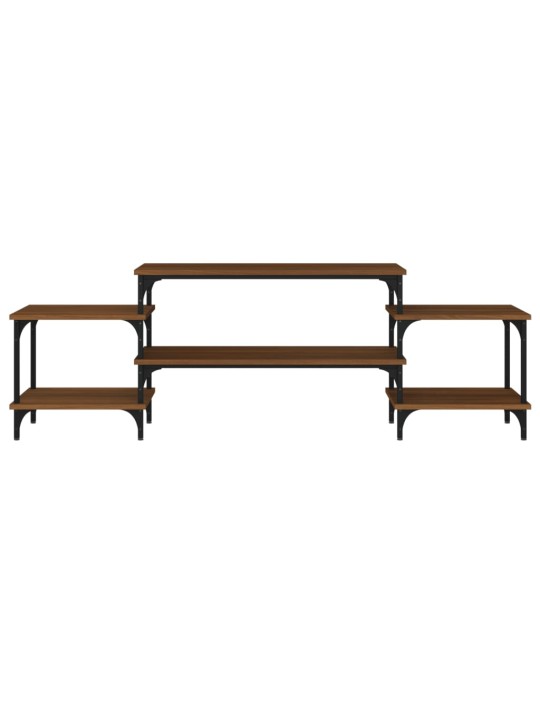 TV skříňka hnědý dub 157 x 35 x 52 cm kompozitní dřevo