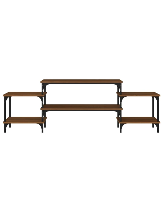 TV skříňka hnědý dub 157 x 35 x 52 cm kompozitní dřevo