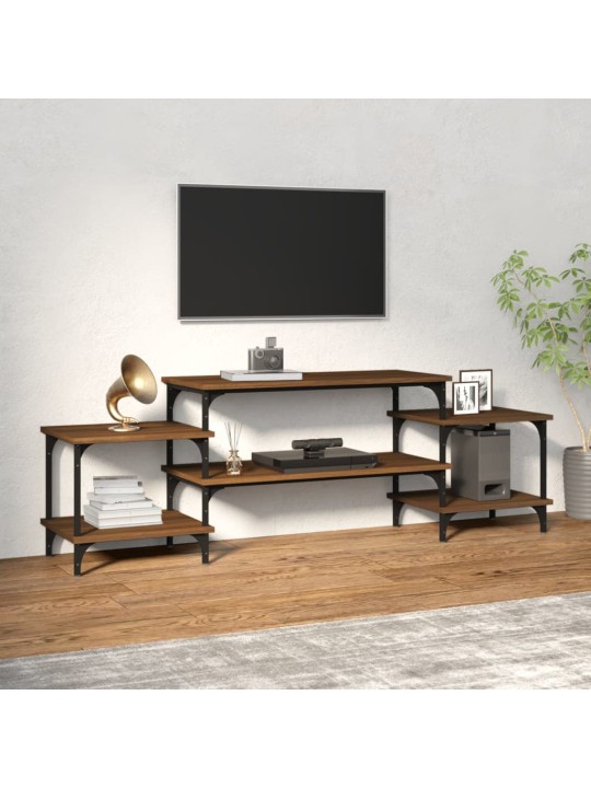 TV skříňka hnědý dub 157 x 35 x 52 cm kompozitní dřevo
