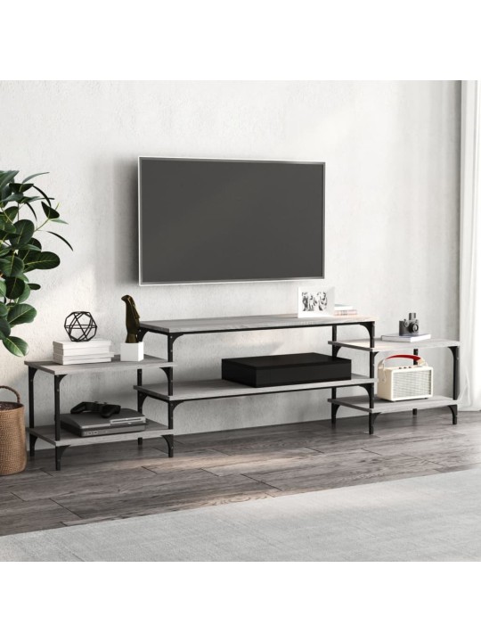 TV skříňka šedá sonoma 197 x 35 x 52 cm kompozitní dřevo