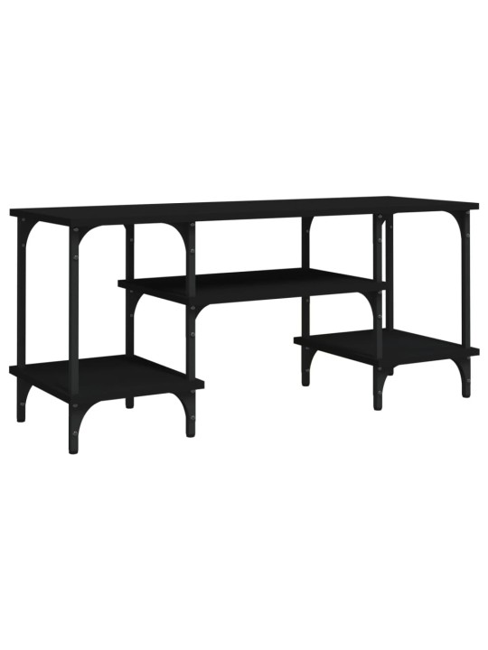 TV skříňka černá 102 x 35 x 45,5 cm kompozitní dřevo