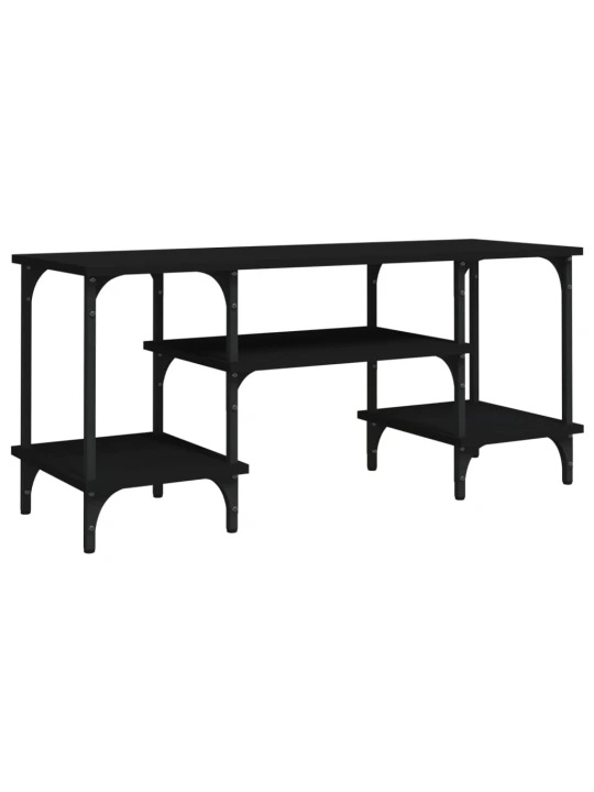 TV skříňka černá 102 x 35 x 45,5 cm kompozitní dřevo