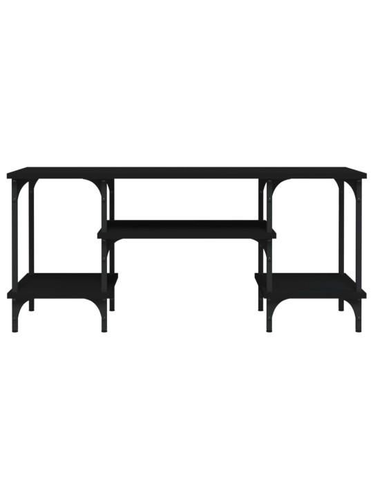 TV skříňka černá 102 x 35 x 45,5 cm kompozitní dřevo