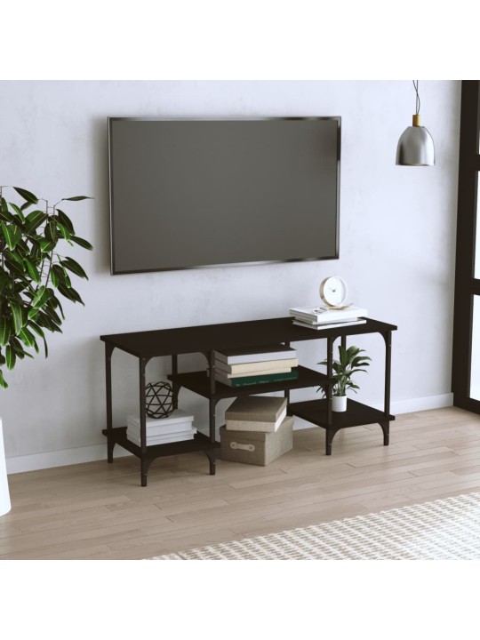 TV skříňka černá 102 x 35 x 45,5 cm kompozitní dřevo