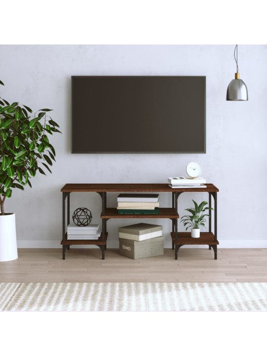 TV skříňka hnědý dub 102 x 35 x 45,5 cm kompozitní dřevo