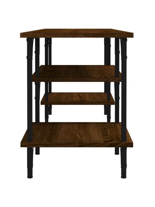TV skříňka hnědý dub 102 x 35 x 45,5 cm kompozitní dřevo