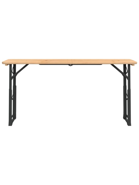 Skládací barový stůl 170 x 50 x 75/105 cm masivní jedlové dřevo