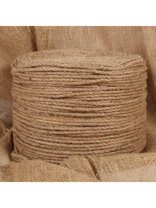 Jutové lano 250 m dlouhé 6 mm silné