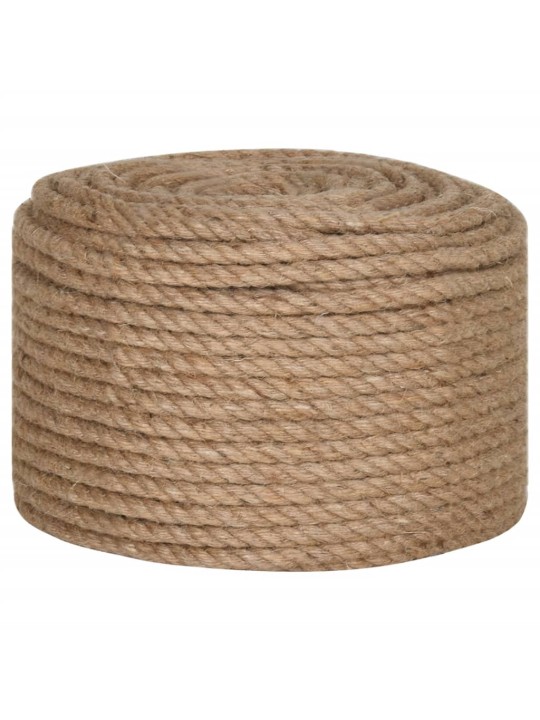 Jutové lano 25 m dlouhé 12 mm silné