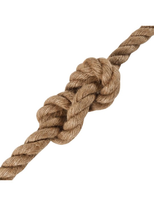 Jutové lano 25 m dlouhé 12 mm silné