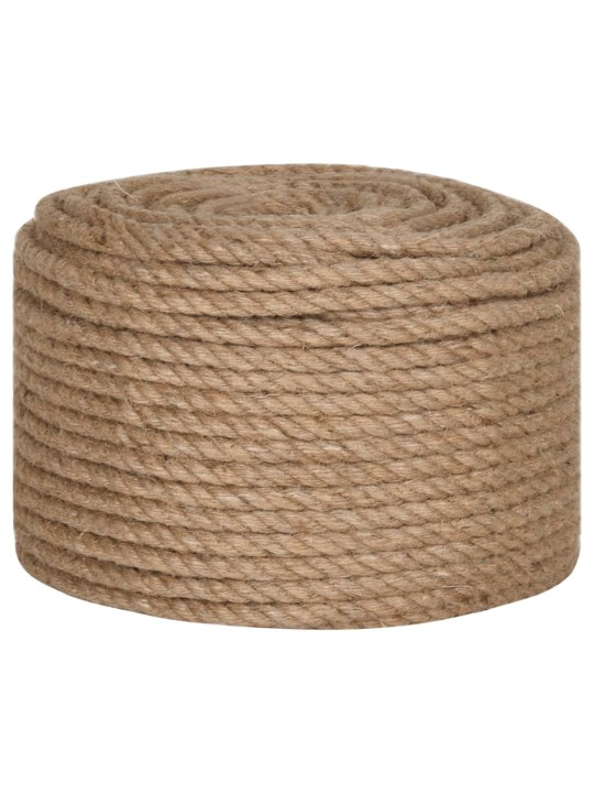 Jutové lano 25 m dlouhé 14 mm silné