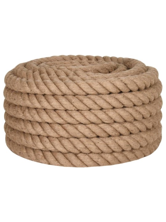Jutové lano 25 m dlouhé 30 mm silné