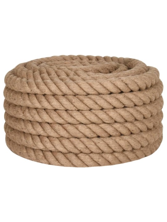 Jutové lano 10 m dlouhé 40 mm silné