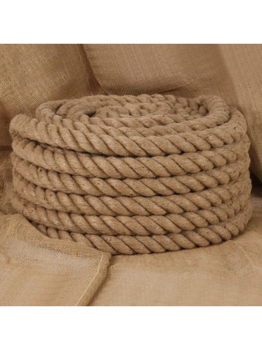 Jutové lano 5 m dlouhé 60 mm silné