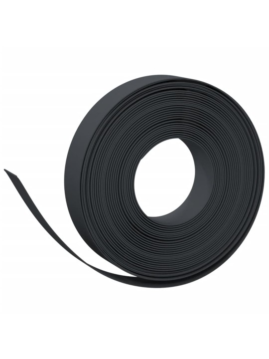 Travní lem černý 10 m 10 cm polyethylen
