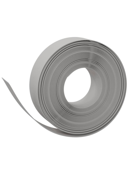 Travní lem šedý 10 m 15 cm polyethylen
