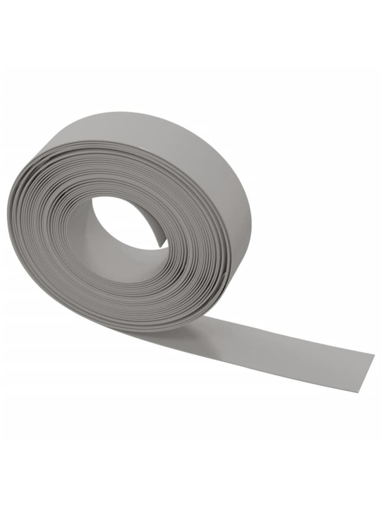 Travní lem šedý 10 m 15 cm polyethylen