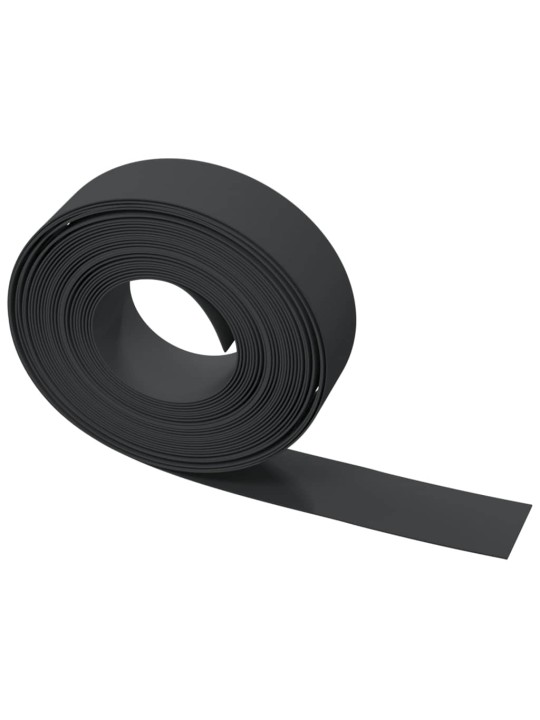Travní lem černý 10 m 15 cm polyethylen