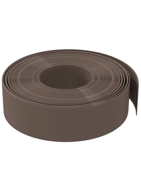Travní lem hnědý 10 m 15 cm polyethylen