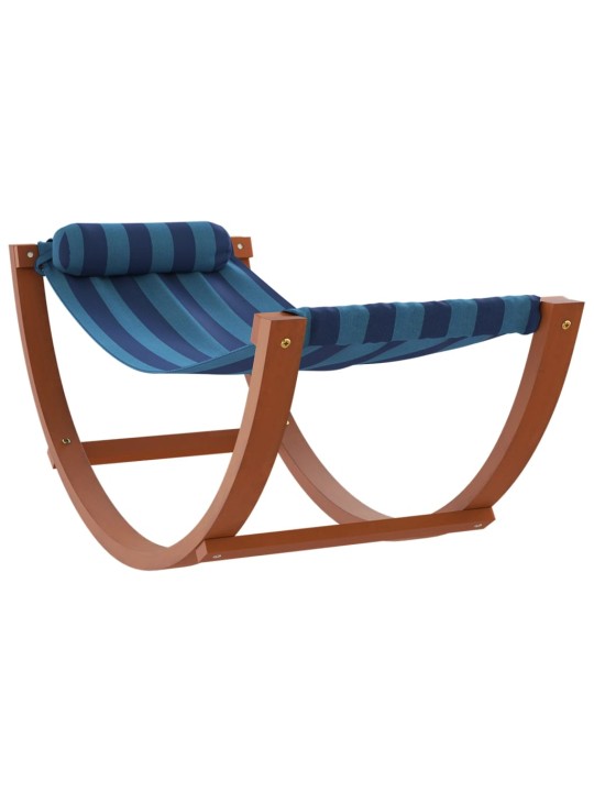 Houpací síť pro děti modré pruhy textil
