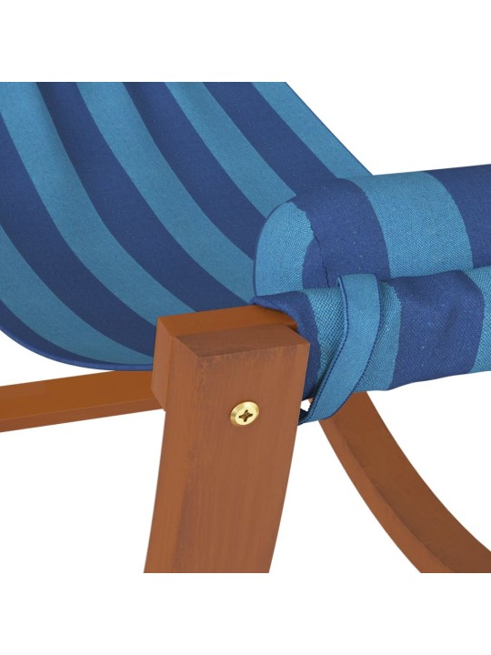 Houpací síť pro děti modré pruhy textil