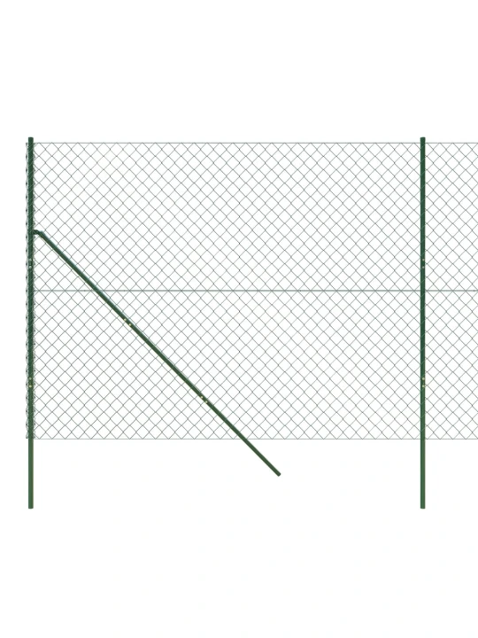 Drátěné pletivo zelené 1,6 x 10 m